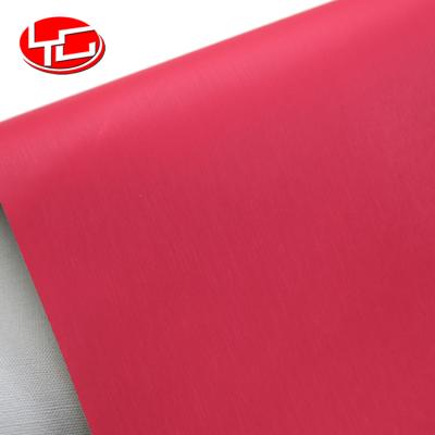 China 100% Abrasion-Resistant Polyurethane Plain Weave Leather Material For Glove Box Wrapping for sale