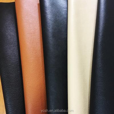 China Factory direct supply PU Abrasion-resistant fabric synthetic leather stocklot for sale