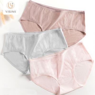 China Brief Breathable Quick-Dry Comfortable Cotton Women's Non-trace Underwear Young Girl Panties for sale