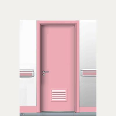 China Other Open Handle Lock Bathroom Room Clean Durable Fabricated Steel Door for sale