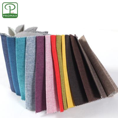 China Furniture Fabric Wholesale Breathable Heavyweight 100% Polyester Canvas Fabric For Home Textile for sale