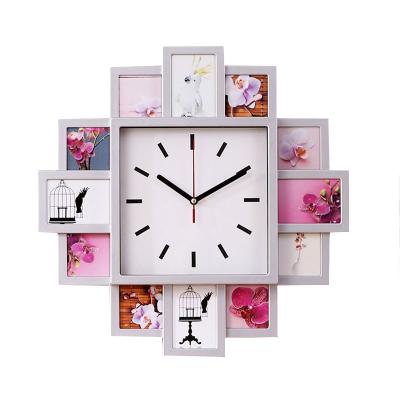 China New Fashion Personality Wall Watch Clock Personality Style ODM/OEM Wall Clock Antique Plastic Clo View Modern Plastic Silent Home Decor Creative Home for sale