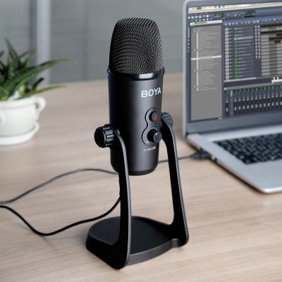 China USB Microphone BOYA BY-PM700 Conference Condenser Studio USB Microphone for Mac Laptop PC Computer Recording Streaming Interview Podcast for sale