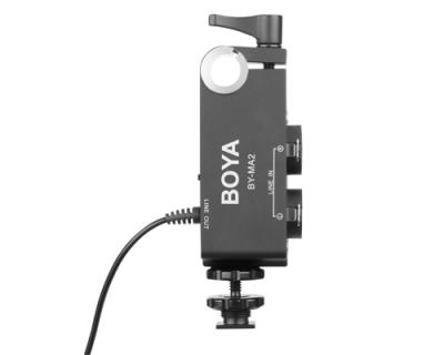 China BY-MA2 audio adapter (A audio adapter design for DSLRs or camcorders) for sale