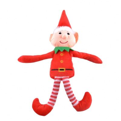 China Custom Wholesale Christmas Elf Plush Stuffed Toy for sale