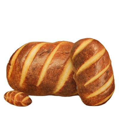 China 100cm Simulation 3D Bread Shape Pillow Butter Soft Cushion Toast Bread Food Stuffed Plush Toy For Home Decor for sale