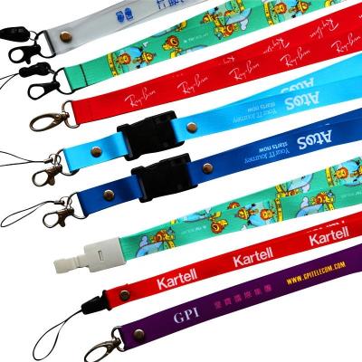 China Souvenir/business Gifts No Minimum Order Manufacturer Cheap Personalized Neck Tool Custom With Logo Printing Lanyard Sublimation Polyester Lanyards for sale