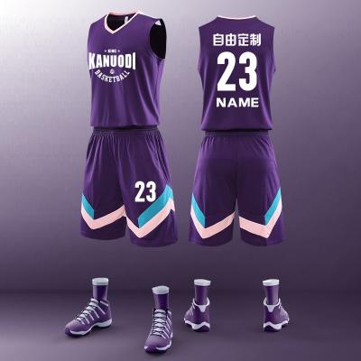 China Reversible Basketball Team Training Wear Sets Hot Basketball Size Uniform Kit More Sale for sale