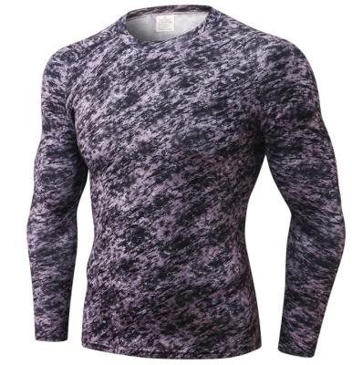 China Breathable Fitness Sets Custom Gym Running Sports Men's Fitness Yoga Wear Quick Dry Sweatshirt for sale