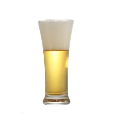 China NO Factory Custom High Quality Pilsner Beer Glass , Hot Sale 250ml Beer Pilsner Glass for sale