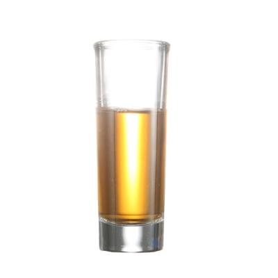 China None Factory Price Tall Clear Straight Shot Glasses for sale