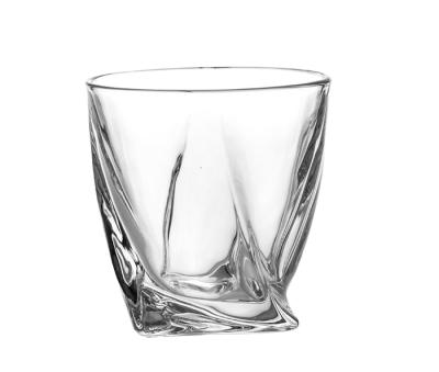 China N/m 11oz 300ml whiskey tumbler whiskey drinking glass black crystal wine glass drinkware cup for sale