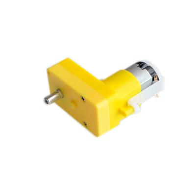 China Totally Enclosed Smart Robot Accessories Metal Gear Motor DC3V-6V Metal Shaft Motor TT L-Type Motor for sale