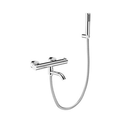 China Without Set / Slide Bar Kaiping Bathroom Thermostatic Shower Faucets And Showers , Wall Mounted Shower Mixer for sale