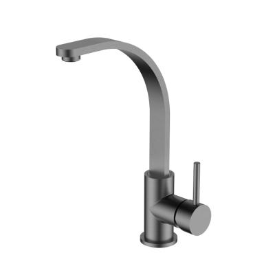 China Chinese High Quality Heavy Duty Gray Metered Brass Faucets Bathroom Faucet Mixer Tap for sale