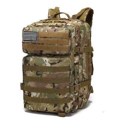 China 45L Waterproof Military Rucksack Increasing Treeking Rucksack Army Assault Pack 3 Day Rucksack Bag Custom Tactical Military for sale