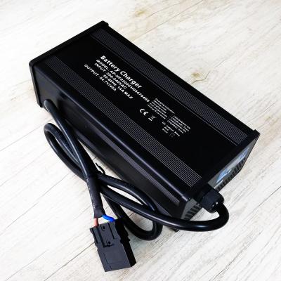 China Factory Direct Sale 86.4V 87.6V 25a 2200W Charger For 24S 72V 76.8V LiFePO4 Battery Pack 312*140*90mm for sale