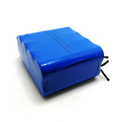 China 7.4V 18650 12400mah/12800mah /13600mah rechargeable lithium ion battery pack with bms and connector 19*58*136mm for sale