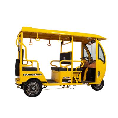 China 2021 Bajaj Electric Tricycle Passengers Electric Tricycle Tuktuk Rickshaw Passenger Tricycle for sale