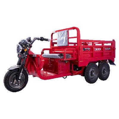 China Electric Cargo Adults 5 Wheel Big Cargo Tricycle With Open Body For Heavy Cargo Transportation for sale