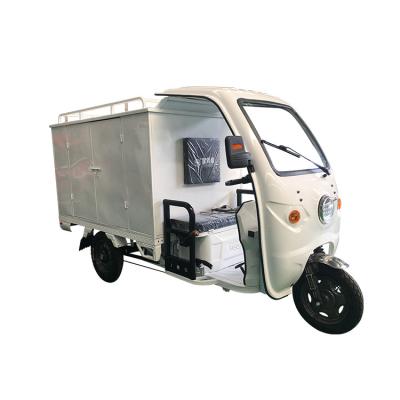 China Cargo 3 Wheel Electric Express Tricycle Cargo Bike Enclosed Adult Tricycles for sale