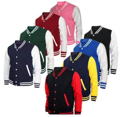 China Sustainable Wholesale blank Varsity Jackets New Fashion Winter varsity jacket custom Men Letterman Jacket for sale