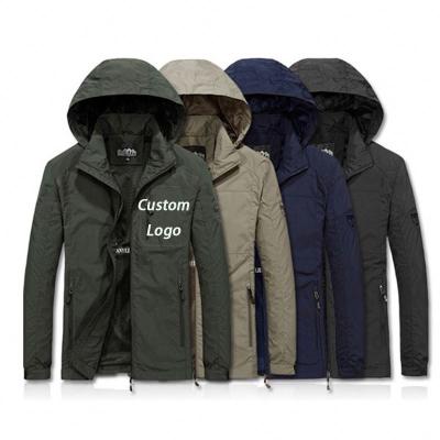 China Military Hooded Coat Anorak Jackets Militar Chaqueta Cortavientos Para Hombre Personalizada Waterproof Men QUICK DRY Anorak Jackets for sale