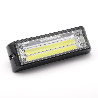 China ABS Car strobe warning side light COB truck off-road vehicle strobe light in the grid grille for sale