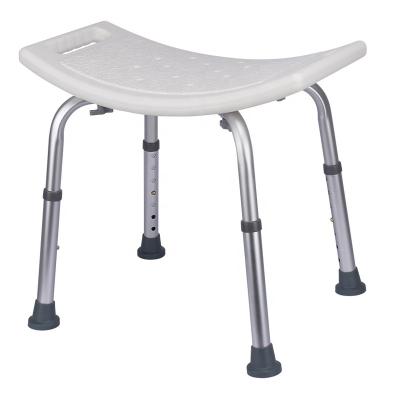 China Durable 7 Tier Adjustable Legs Lightweight Aluminum Bath Seat Shower Chair Disabled Bench For The Elderly for sale