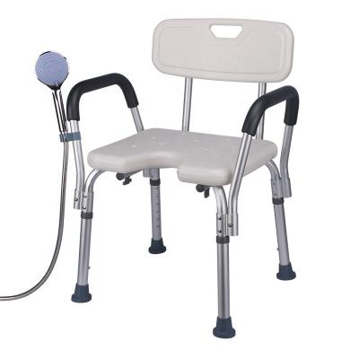 China Adjustable 6 Legs Heavy Duty Portable Handicap Elder Shower Bench Disable For Seniors Elderly Disabled Bath Chairs for sale