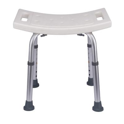 China 7 Tiers Adjustable Legs Adjustable Bath Stool With Bar Tool Free Anti-Slip Bench Bathtub Stool Handicap And Disabled Shower Chair for sale