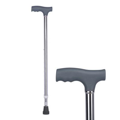 China Cane For Elderly People Adjustable Size T-Handle Shape Plastic Canes for sale