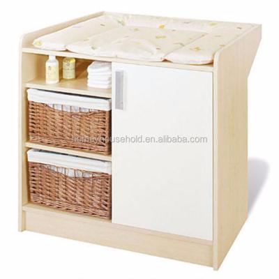 China Modern MDF Home Furniture Baby Nursury Diaper Changing Table for sale