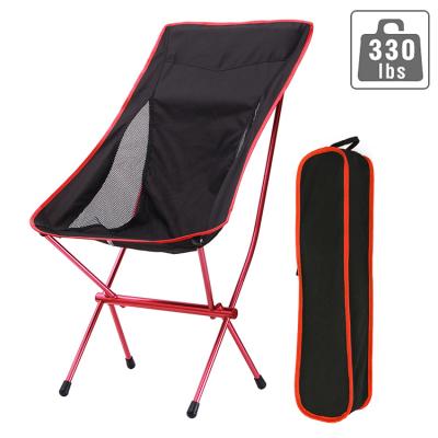 China Tianye Modern Portable Heavy Duty Foldable Outdoor Compact Ultralight Highback Camping Chair for sale