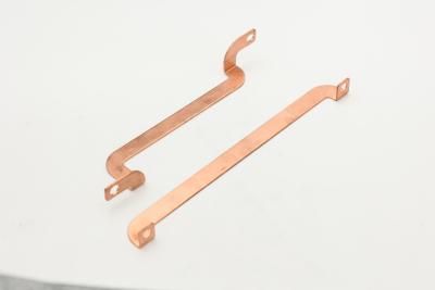 China Copper T2 metal stamping module series and fuse positive connector parts for sale