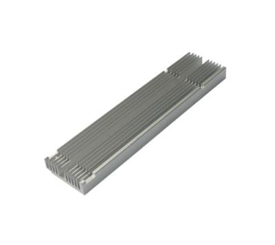 China Thermal Block Aluminium Heat Sink Plate Bending Cutting for sale