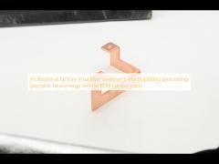 Professional factory insulation treatment, electroplating processing, precision new energy vehicle BDU copper parts