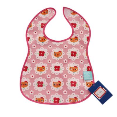 China Cute Colorful Waterproof Baby Bibs Cotton Washable Bibs Full EVA Print for sale