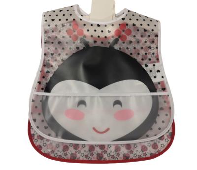 China Washable Waterproof Cute Cardboard EVA Baby Bibs Colorful EVA Play Bibs for sale