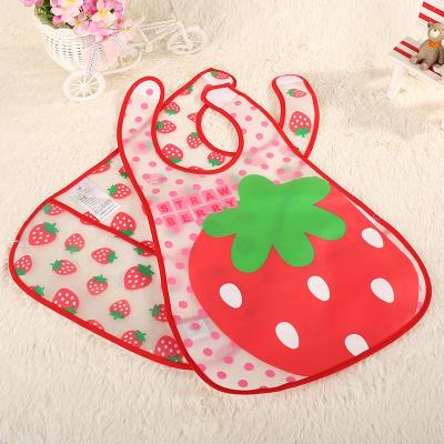 China Washable Baby Bibs Waterproof Painting Fruit And EVA Animal Bibs for sale