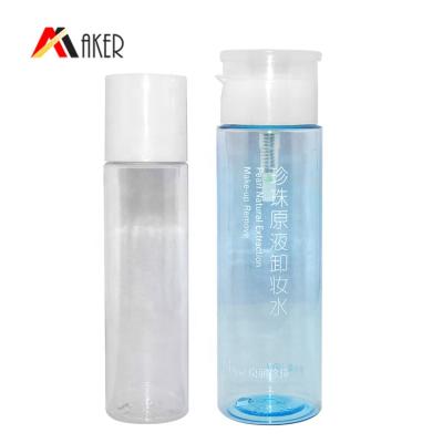 China Newest Factory Price Cosmetic Press Pump Bottles Makeup Remover Bottle 180ml 200ml 220ml Empty Foundation Bottle for sale