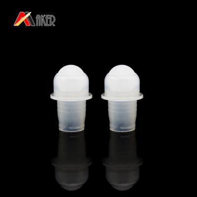 China Hot Selling High Quality 9.8 Mm Child Safe Plastic Roll On Ball With Plastic Based for sale