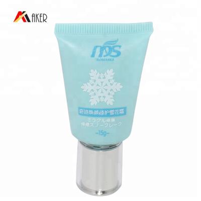 China Cosmetic Customized Empty Cosmetic Manufacturing Plastic Tube 15ml 20ml 25ml for sale