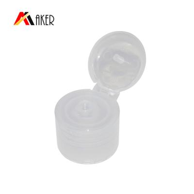 China Non Spill Hot Selling Semi-transparent Plastic Bottle PP Screw Cap 22mm Round Spill Top Cap Wholesale for sale