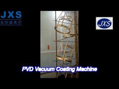 stainless steel furniture 40mm pvd gold coating machine