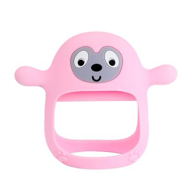 China Wholesale non-toxic baby toys teether food grade silicone baby teether for 0-24month infants for sale