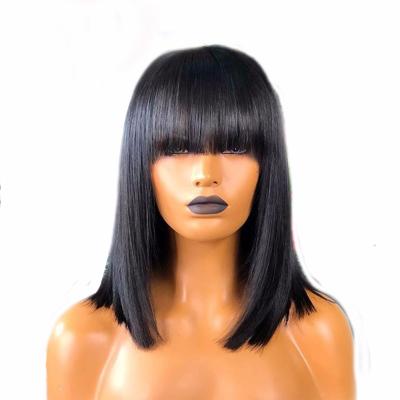 China Wholesale Soft Natural Synthetic Fiber Lace Front Wig Silky Straight Wave Factory Wig for sale