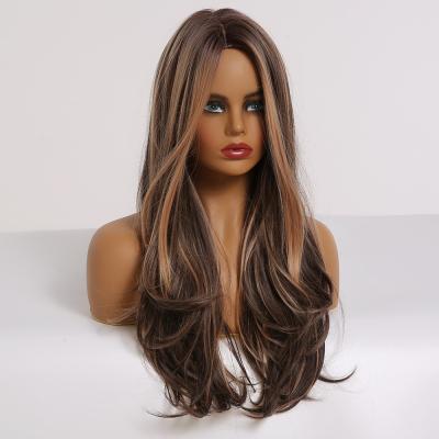 China Daily Use High Specification Silkey Black Curly Lace Front Human Hair Wig Long for sale