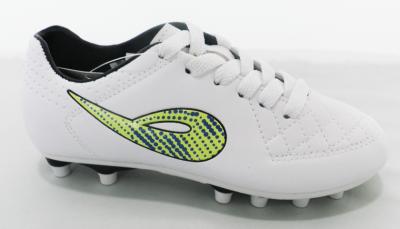 Chine Le football d'intérieur blanc d'enfants de chaussures de la jeunesse chausse la force hectogramme de vitesse à vendre