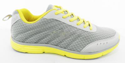 Cina Giallo grigio delle signore delle scarpe da corsa leggere alla moda di sport su misura in vendita